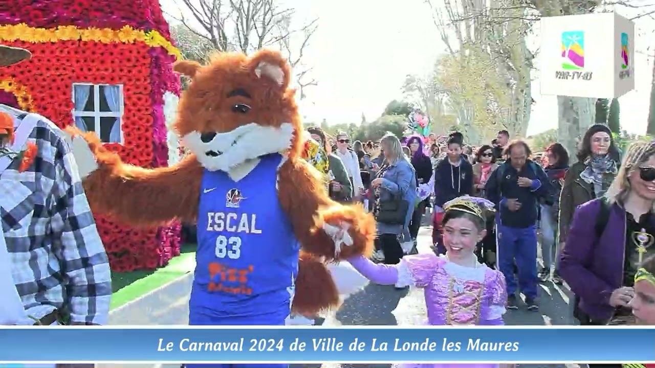 Le carnaval de la ville de Ville de La Londe les Maures