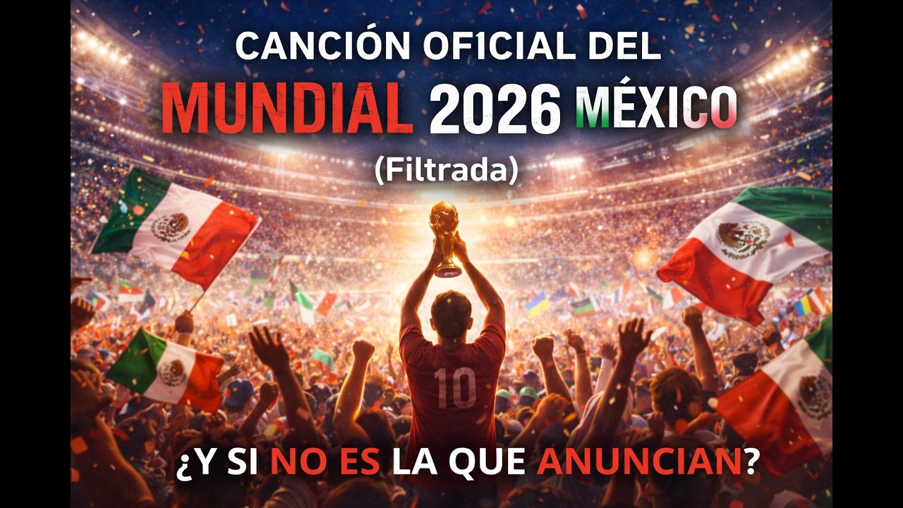 CANCIÓN OFICIAL DEL MUNDIAL 2026 MÉXICO (Filtrada)