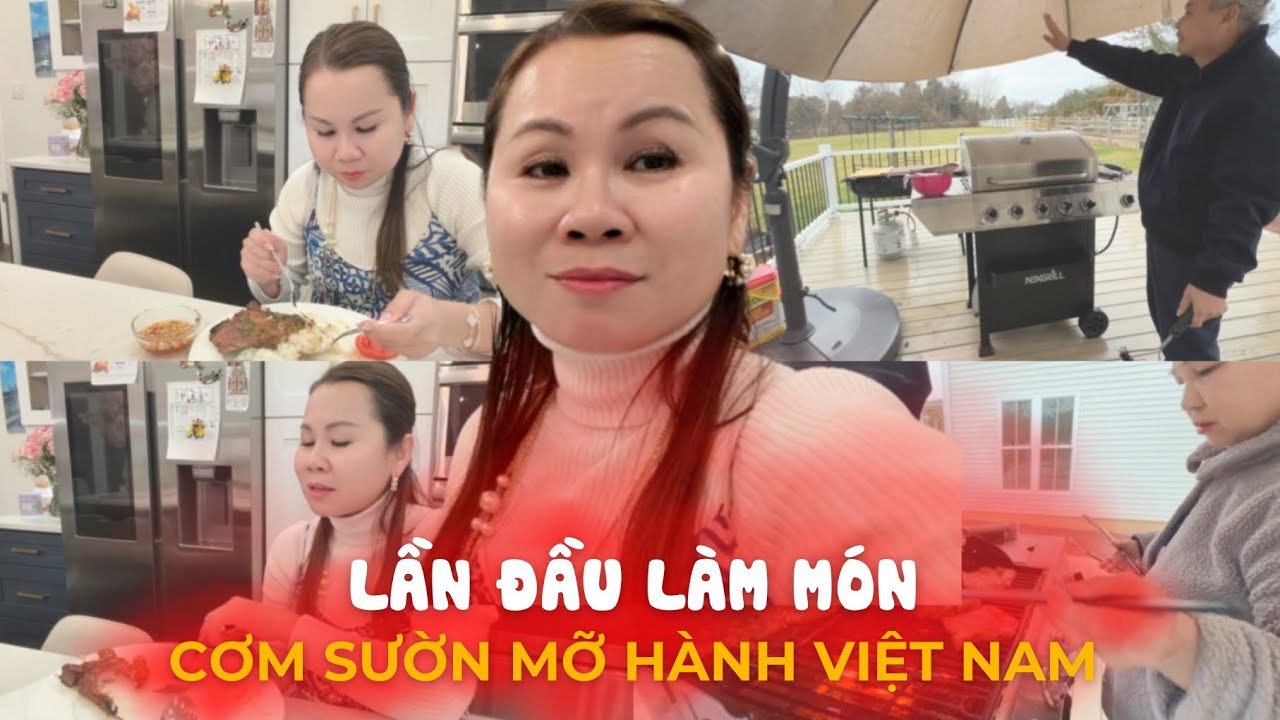 Lần Đầu Làm Món Cơm Sườn Việt Nam Ngon Nhức Nách, Ăn Hai Dĩa Cơm Bảo Sao Không Giảm Cân Nổi