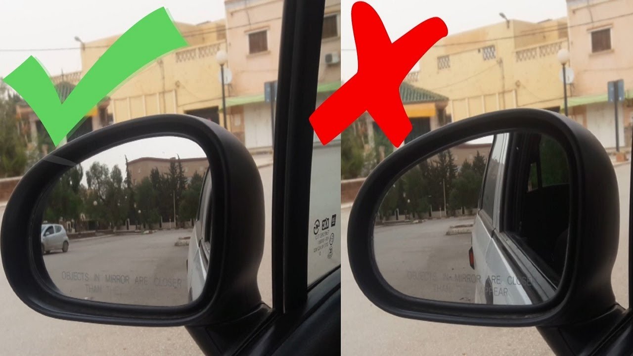 الطريقة الصحيحة لضبط مرايا السيارة والتي اغلب السائقين يجهلونها