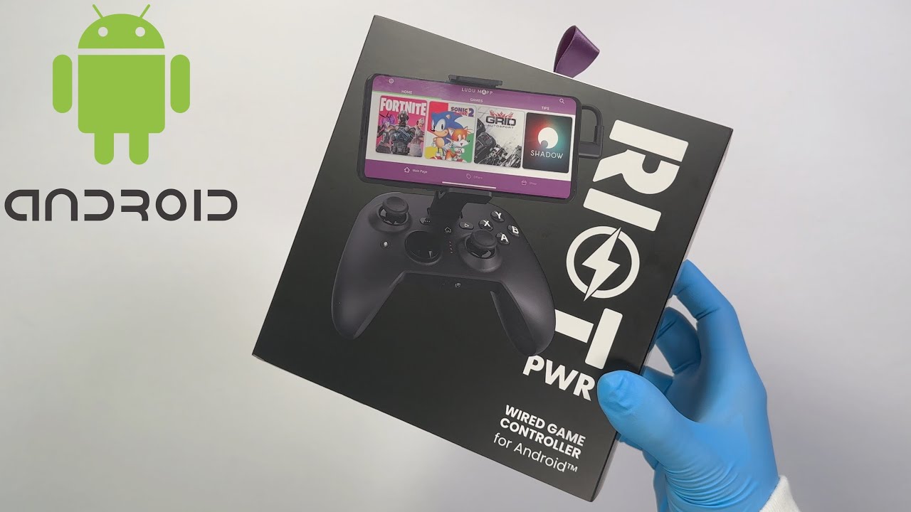 New! RiotPWR - Mobile Gaming Controller for Android Devices