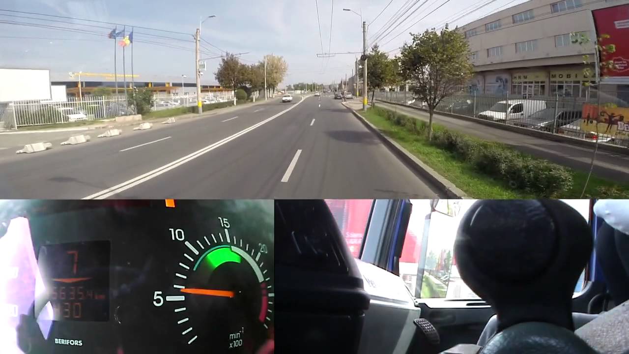 Demonstrație folosire schimbător de viteze și conducere ecologică