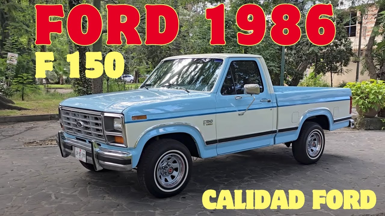 Única Ford F150 1986