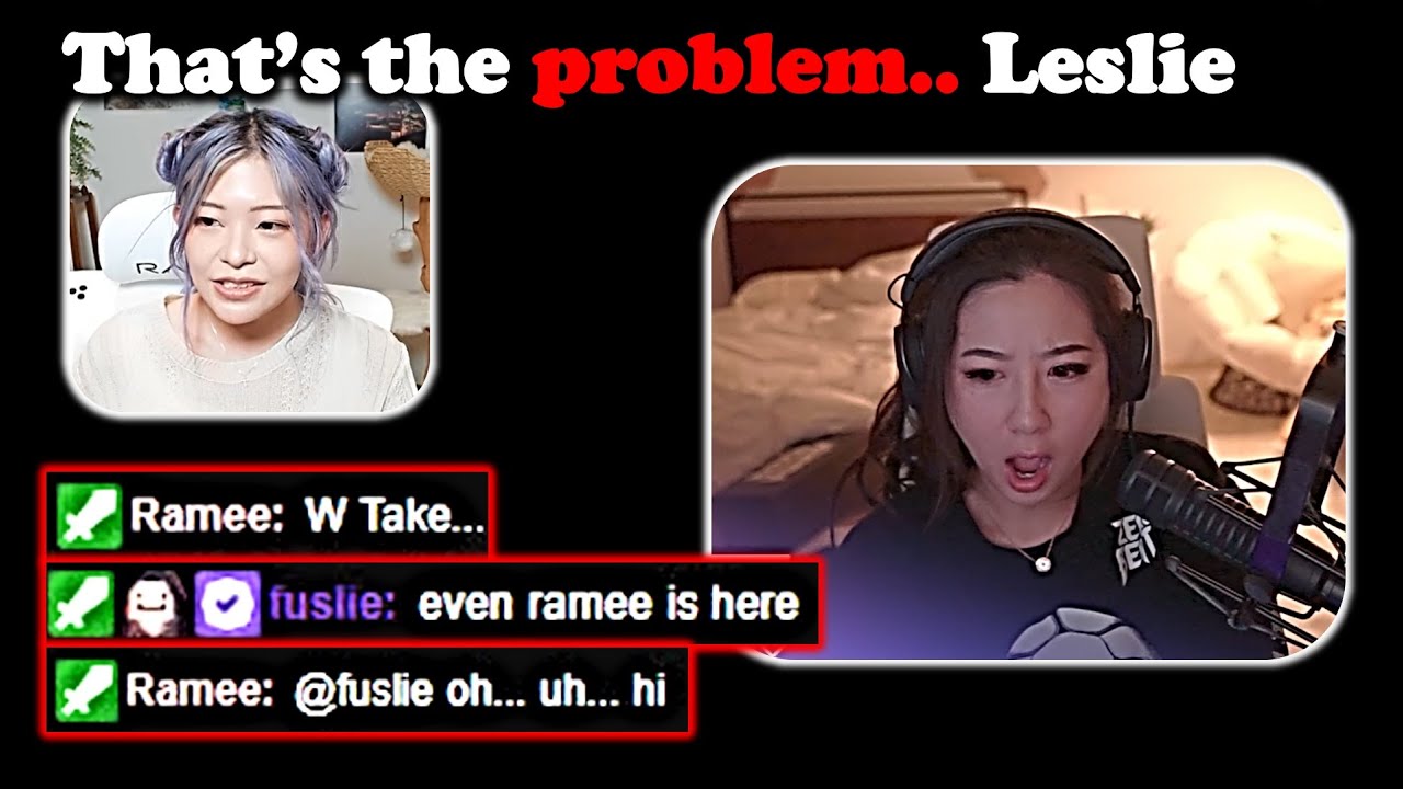 Fuslie got straight up EXPOSED by Miyoung about her problem ft. Ramee