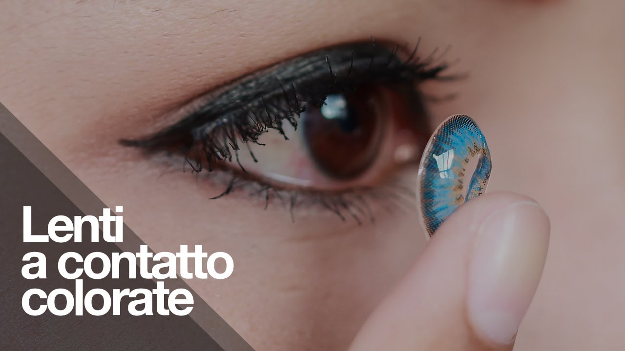 Le lenti a contatto colorate. Esistono anche graduate? Sono pericolose da usare?