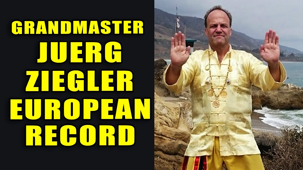 European record. Grandmaster Juerg Ziegler.