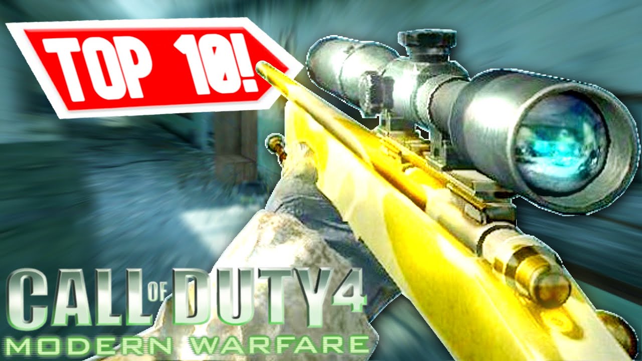 This is a COD4 PC SNIPING CLIP in 2021... (Obey KiaH TOP 10 PLAYS) #5
