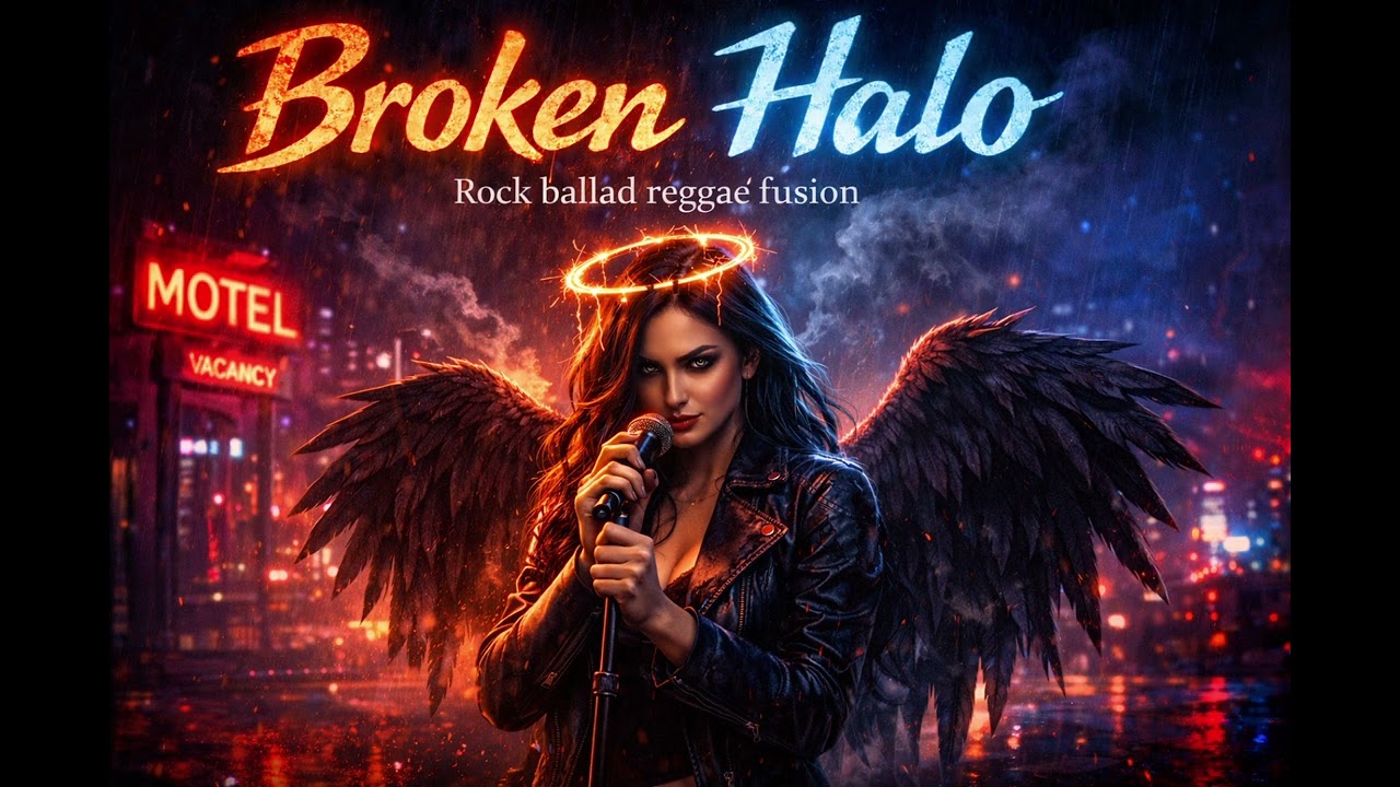 Broken Halo | Rock Ballad Reggae Fusion| Fillz Blackmoore 675 Music