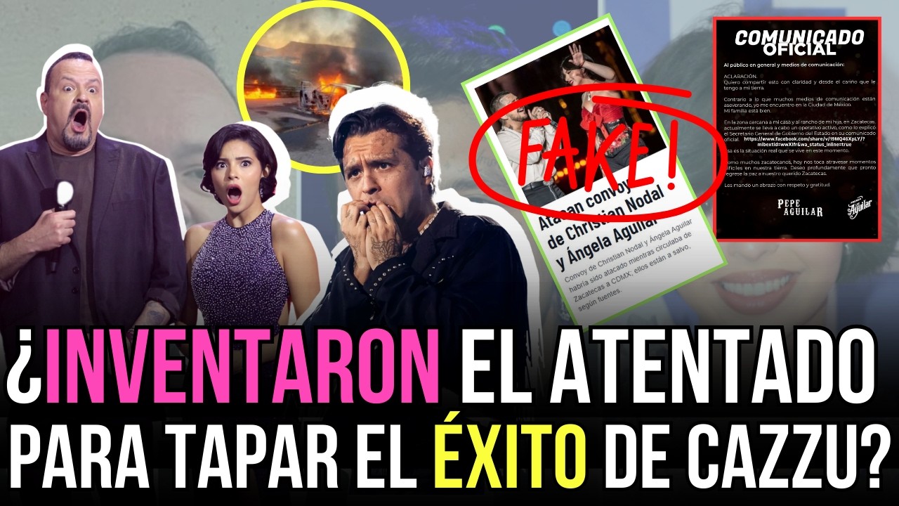 ¡ESCANDALO!😱¡ÚLTIMO MINUTO! Pepe Aguilar desmiente atentado y la gente EXPLOTA: 