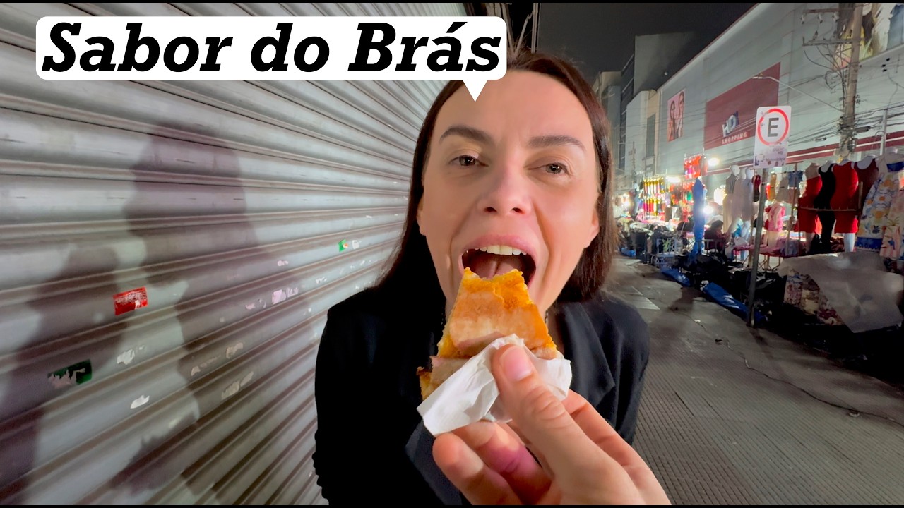 COMIDAS de RUA na FEIRA da MADRUGADA - TEM CORAGEM?
