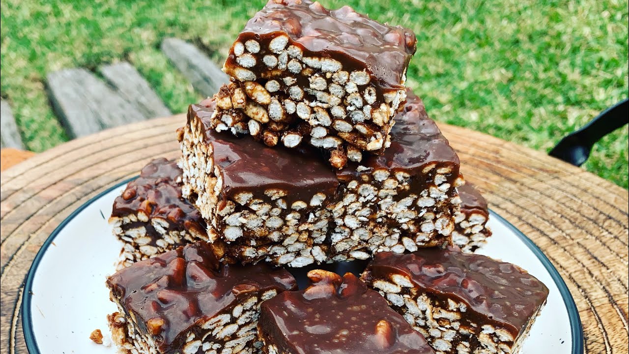 Kolac od RIZE Za 10 min | Puffed Rice CAKE No BAKE