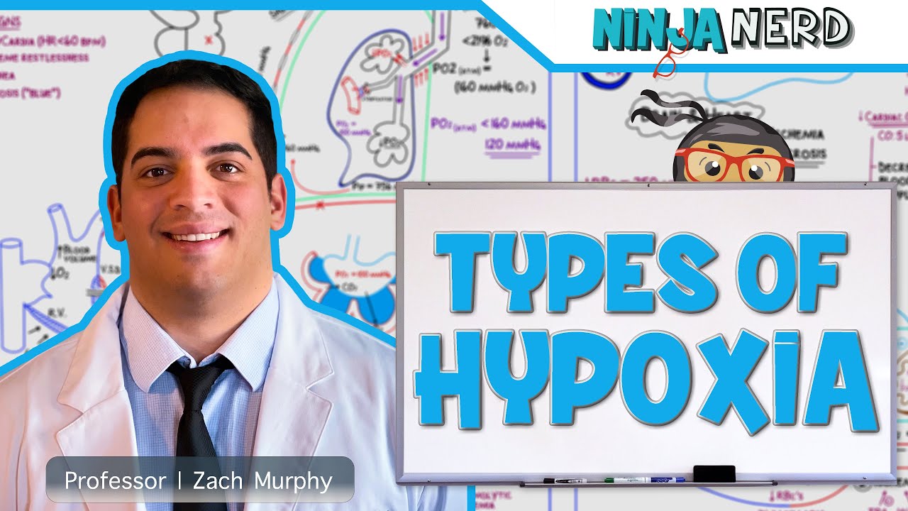 Respiratory | Types of Hypoxia: Hypoxemic, Anemic, Stagnant, Histotoxic
