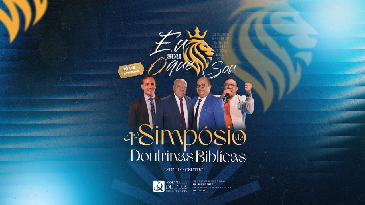 4º SIMPÓSIO DE DOUTRINAS BÍBLICAS | ADPB PEDRAS DE FOGO 18.02.2026