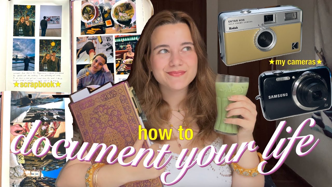 start a scrapbook with me ★ showing you my cameras