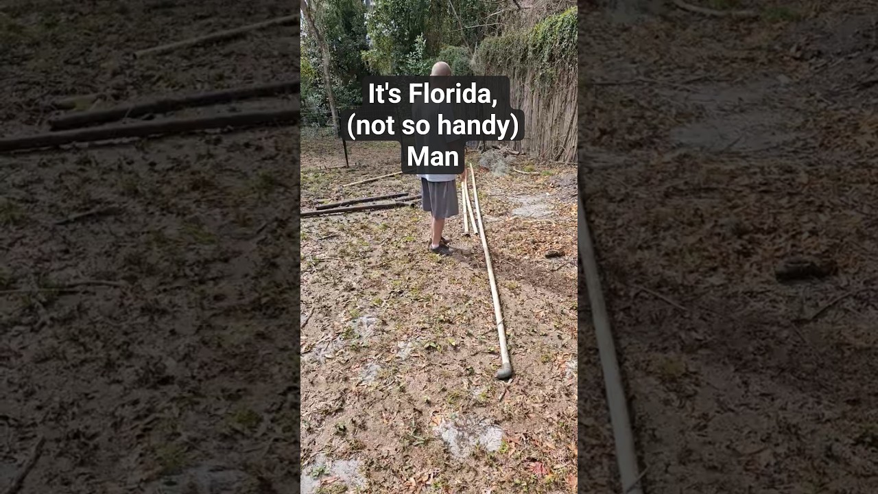 It's Florida, (not so handy) man #shorts #renovation #plumbingfails