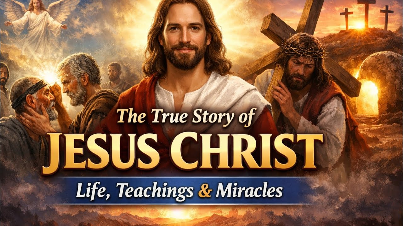 The True Story of Jesus Christ | Life, Teachings & Miracles