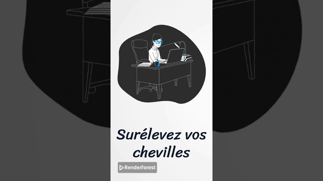 🦶🌃 Vos chevilles enflent le soir?  Testez ça! 