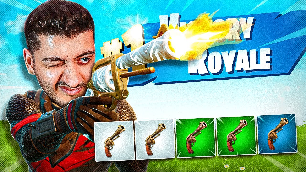 CHALLENGE SOLO REVOLVER SU FORTNITE!!!