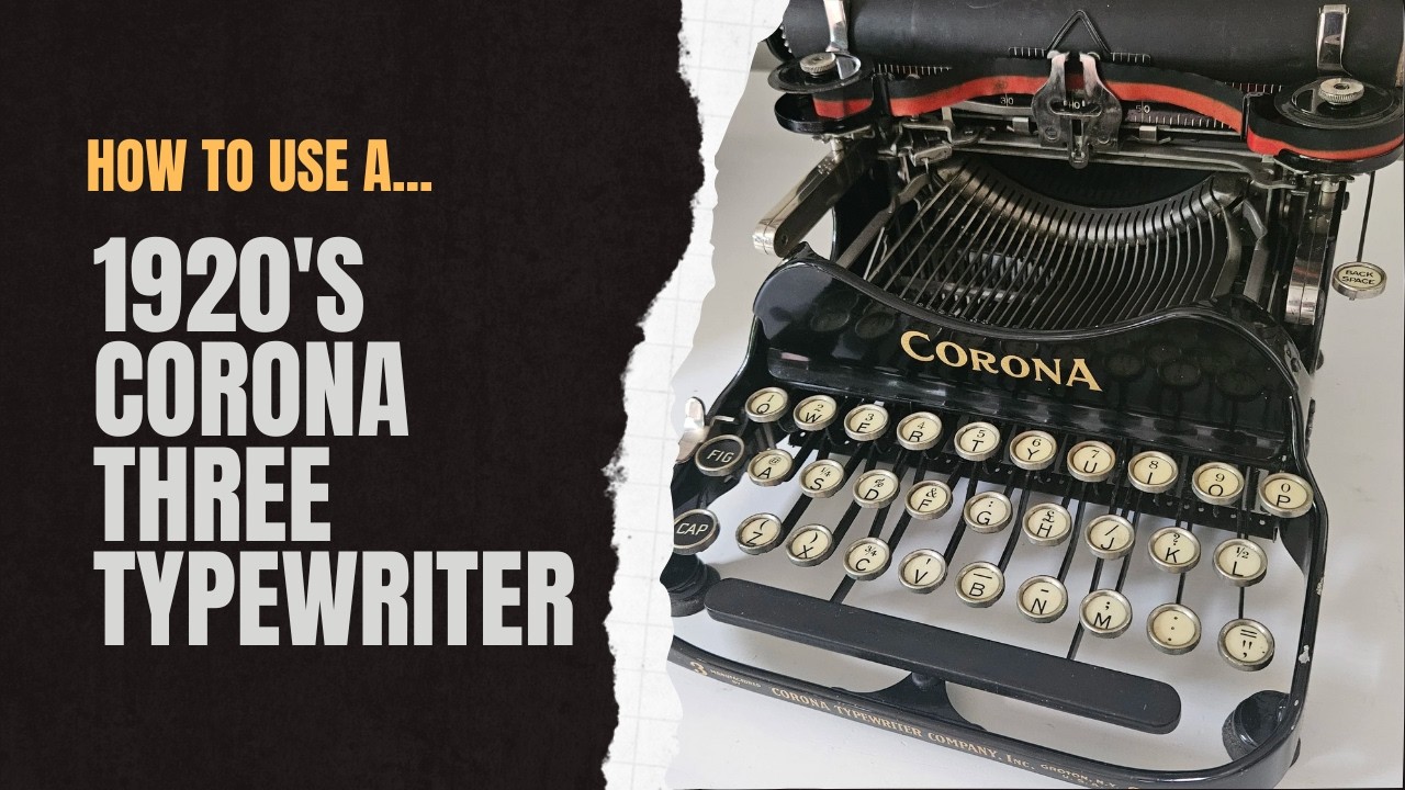 Складная пишущая машинка Corona 3 &mdash; Полное руководство по эксплуатации и техническому обслуживани...