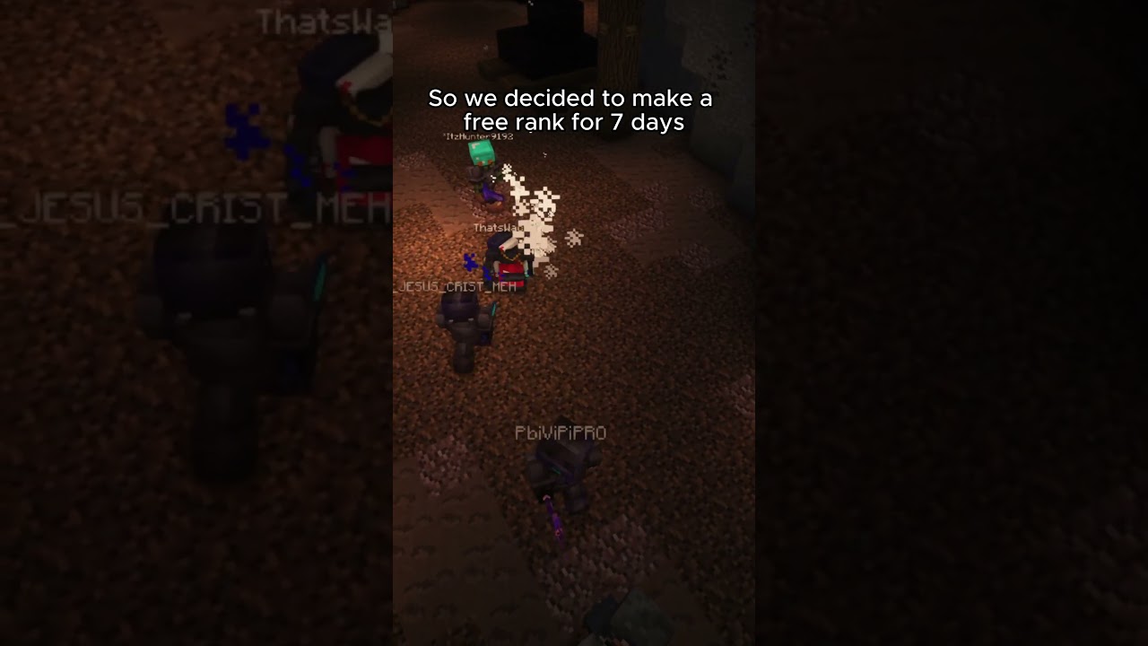 Get Your Free Rank Quickly! #minecraft
