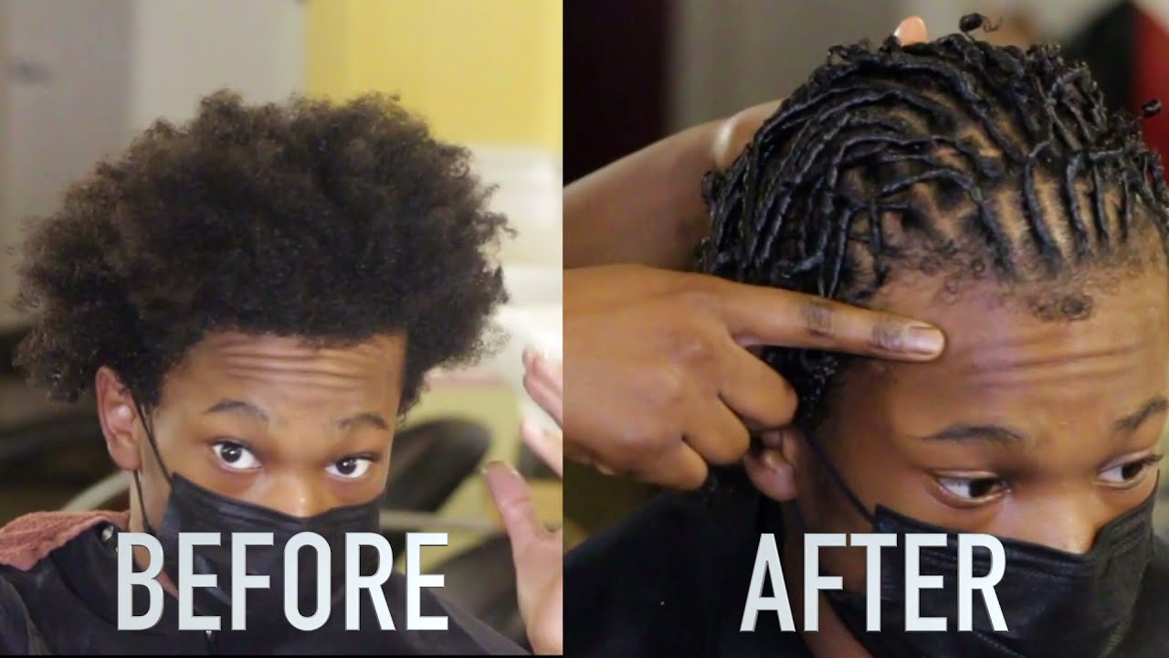 💋 Learn How to |  Starter Locs on 4a-4c hair