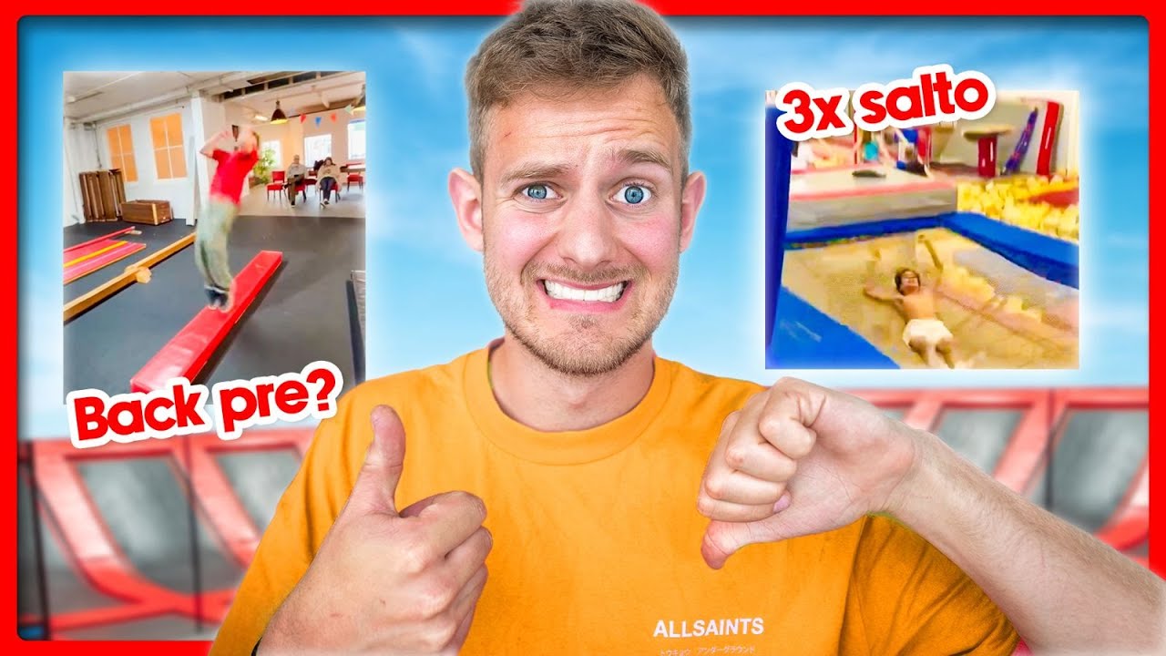 OP SALTO'S VAN KIJKERS REAGEREN!