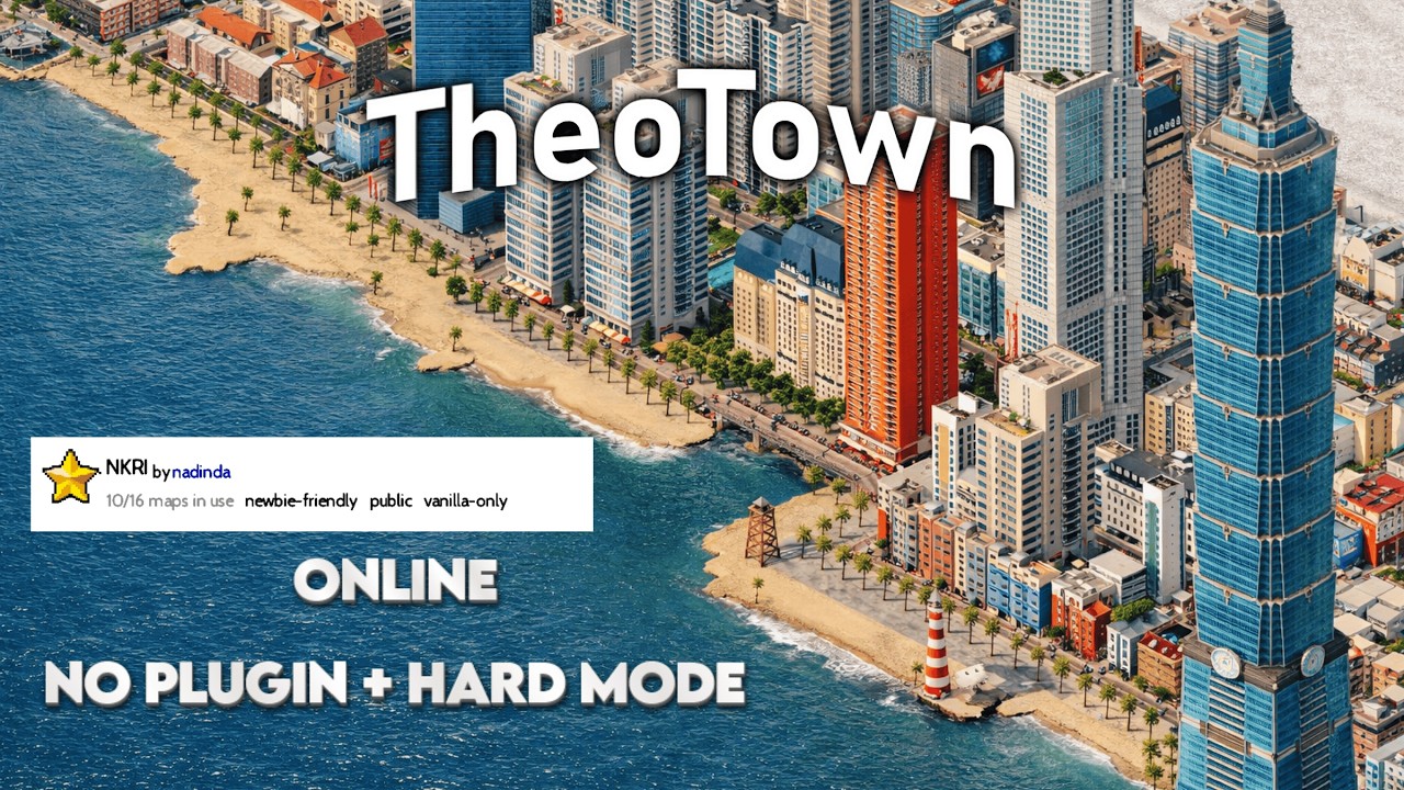 DAY 15 KITA RAPIH RAPIH KOTA SAMPE CAKEP MODE HARD + ONLINE !! - Theotown