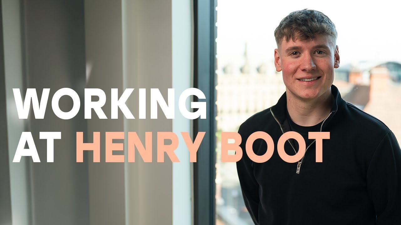 Jude's placement experience as a finance intern at Henry Boot