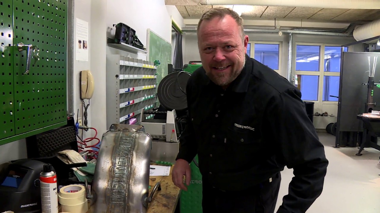 Lakkering hos Migatronic