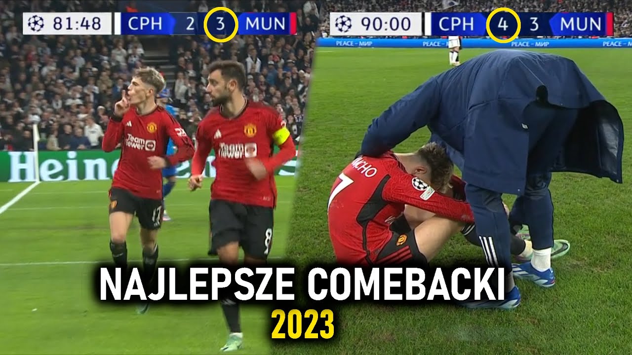 Najlepsze Comebacki w Piłce Nożnej w 2023 roku ᴴᴰ (Polski Komentarz)