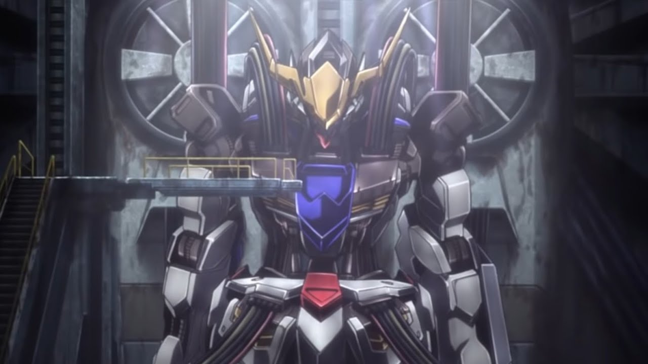 Gundam Barbatos Repair/Tune Up/Standby Scene in SS1
