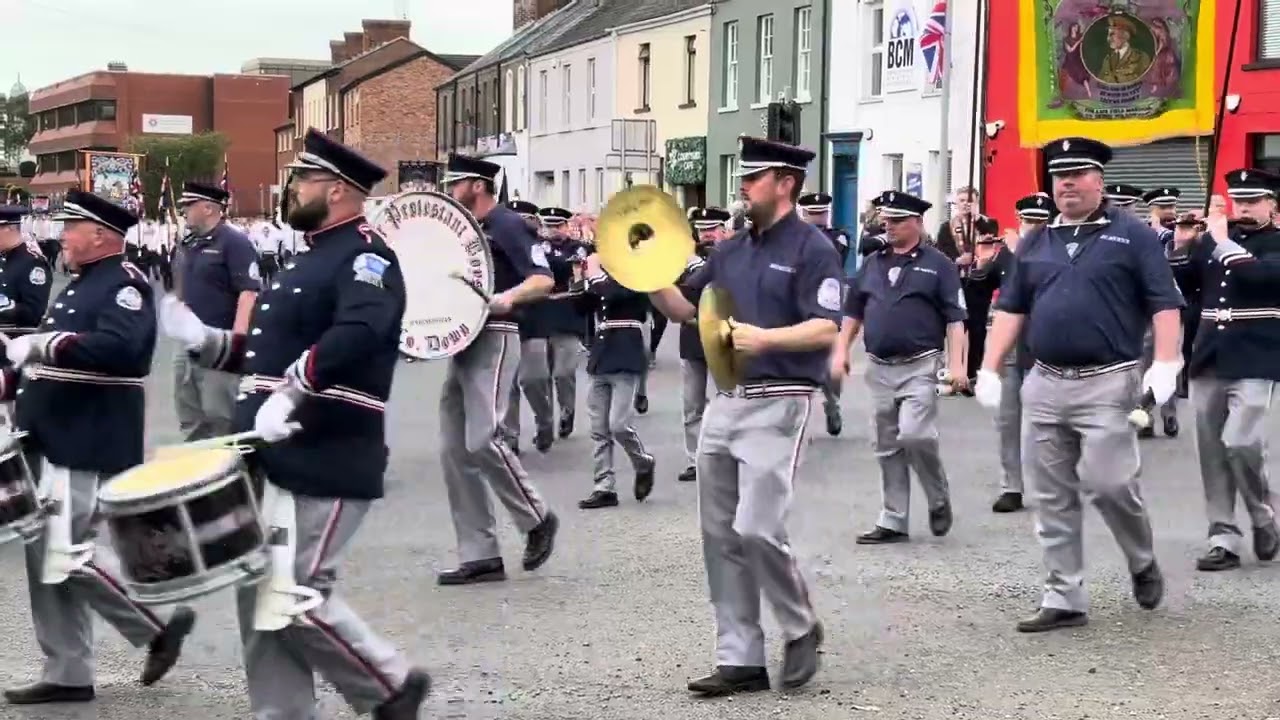 Lisburn Somme memorial parade 1st July 2024