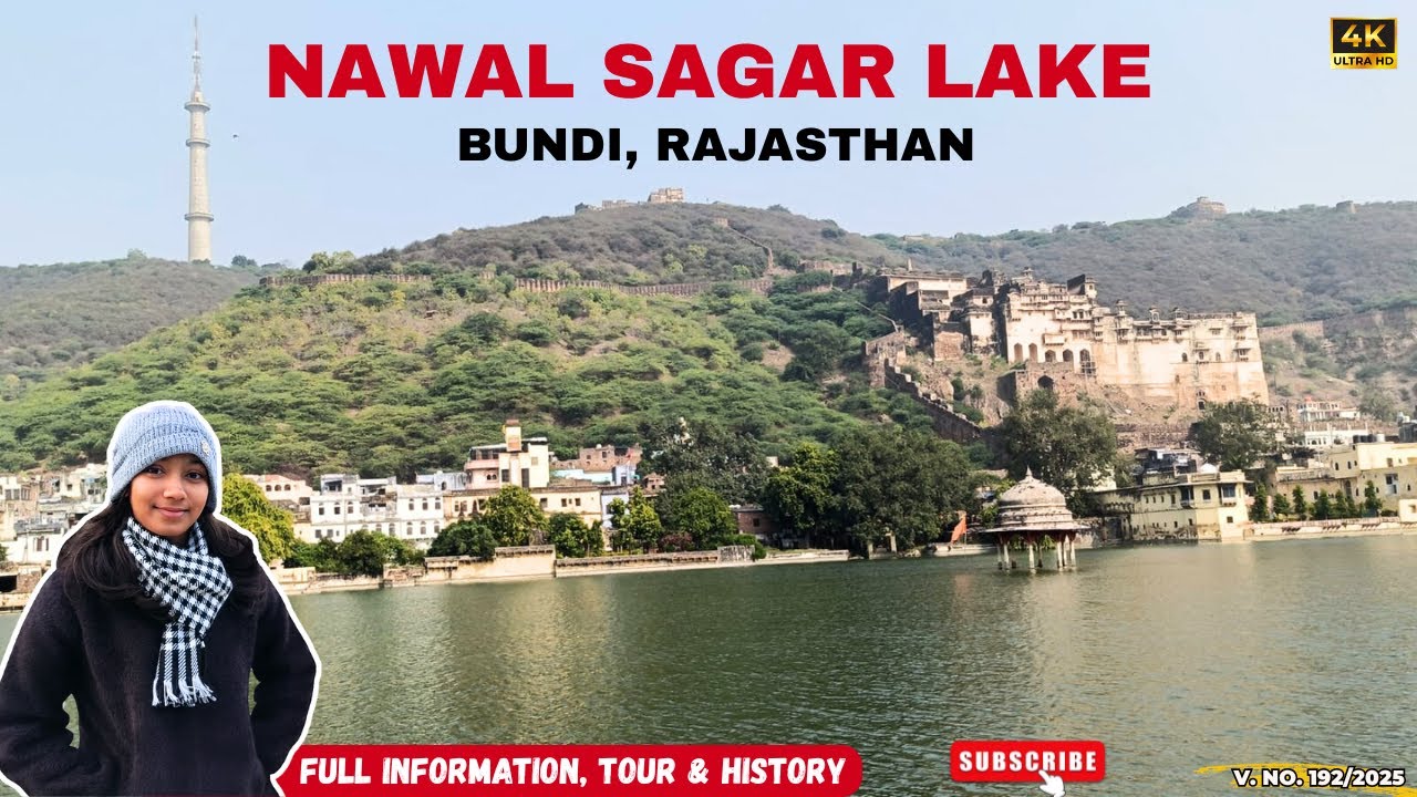 Nawal Sagar Lake Bundi Rajasthan😍 | Bundi Garh Palace 🔥 | नवल सागर झील | Bundi Travel Guide