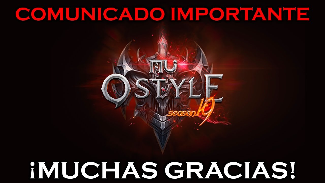 📢¡UN COMUNICADO que NO PEDISTE! | PRÓXIMAMENTE MU OSTYLE SEASON 20🔥 #muonline #muonlinebrasil