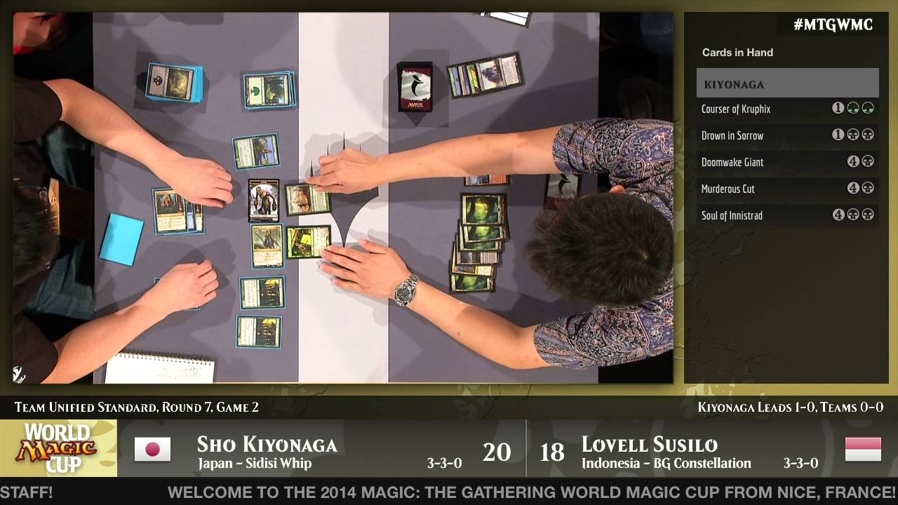 World Magic Cup 2014 Round 7 (Unified Standard): Japan vs. Indonesia