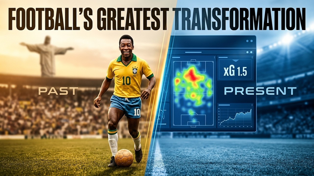 From Artistic Dance to Athletic Dominance | Football's Greatest Transformation #jogabonito  #brazil
