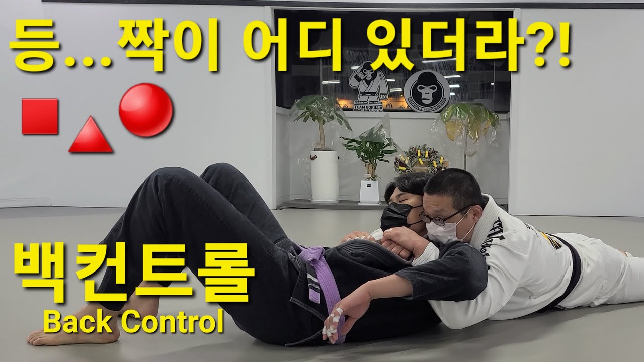 백컨트롤 Back Control (기술도움 : 강진구) #백컨트롤 #BackControl