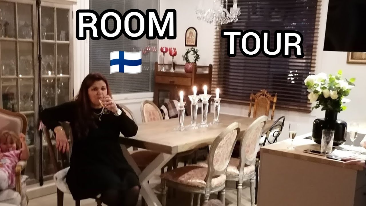 ROOM TOUR - Новый дом в Финляндии, Как отмечают новоселье? Что едят? Что дарят? Как живут другие!