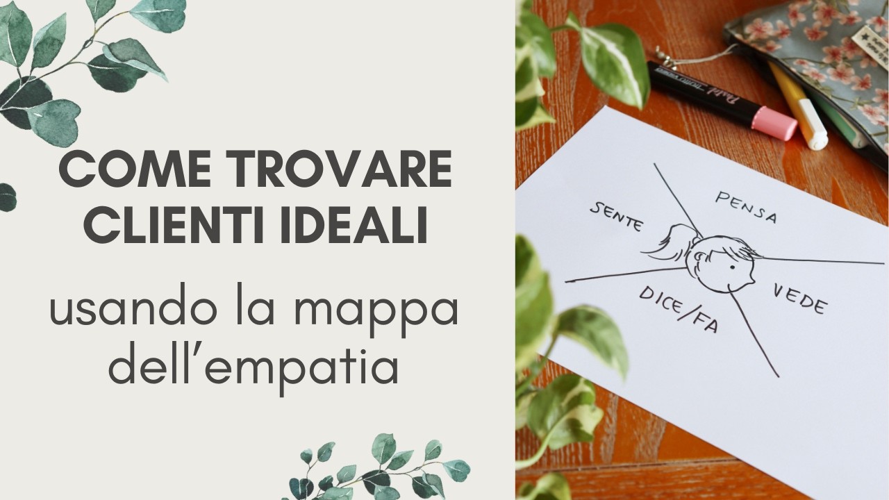 Trovare clienti giusti: usa la mappa dell’empatia nel tuo business