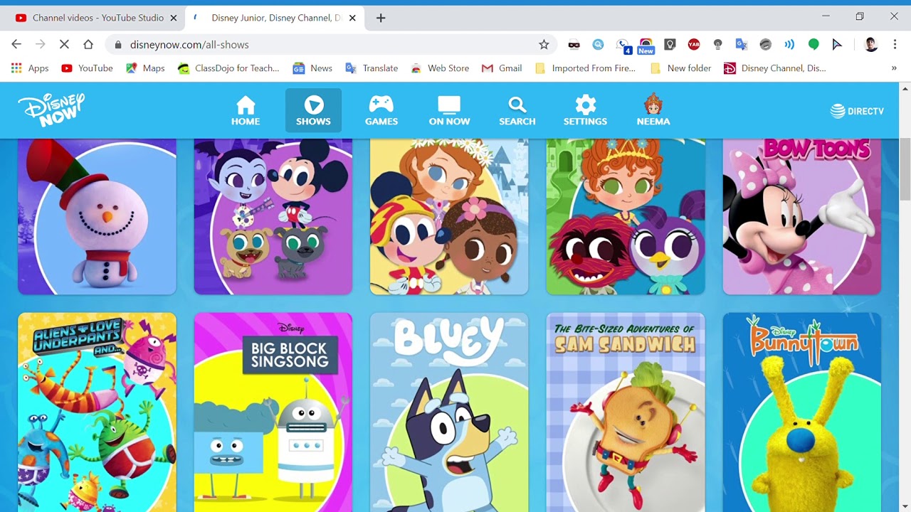 disney NOW   totorial and setup
