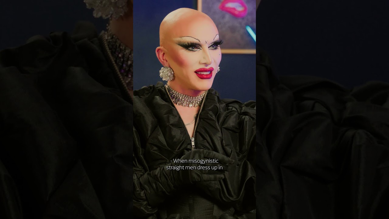 #SashaVelour on Straight Men in Drag