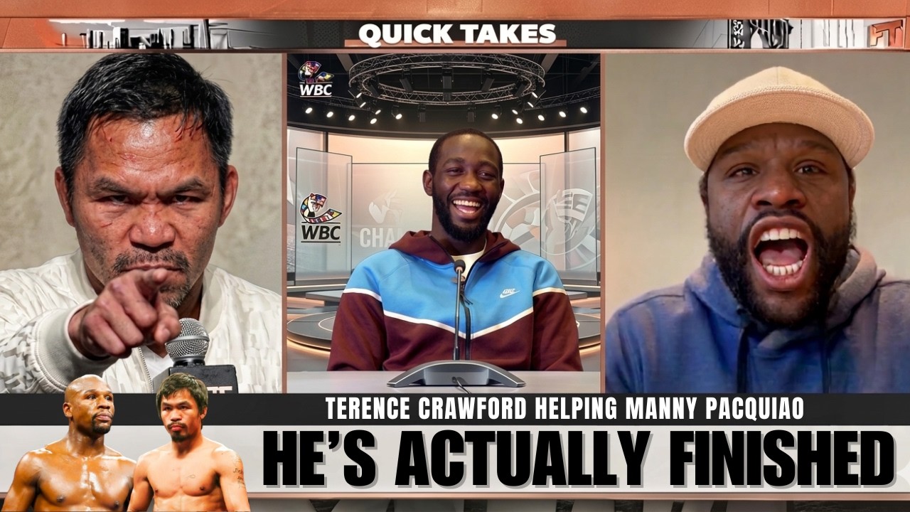 Manny Pacquiao Trains With Terence Crawford Ahead of Floyd Mayweather Rematch