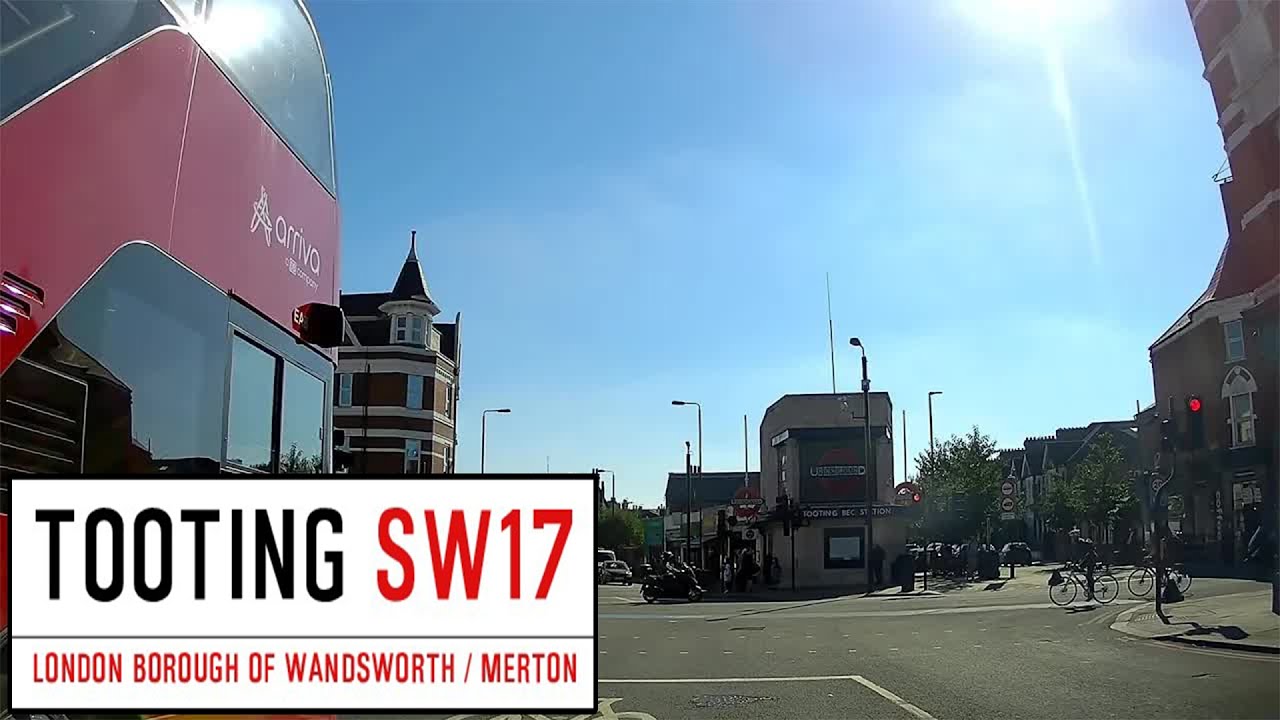 A Drive Through London Tooting SW17