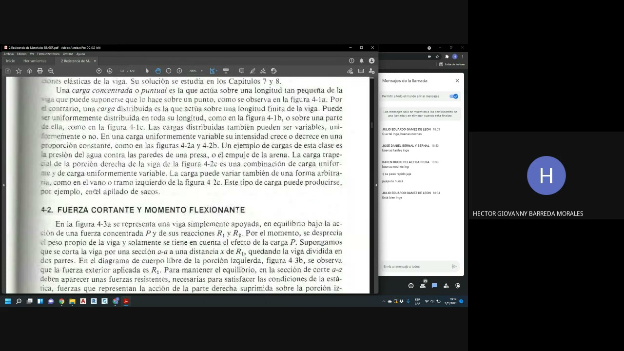 Vigas Continuas Diagrama de corte y momento Introducción