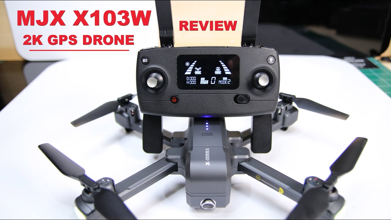 MJX X103W - GPS Drone With LED Landing Lights - Under 250 grams