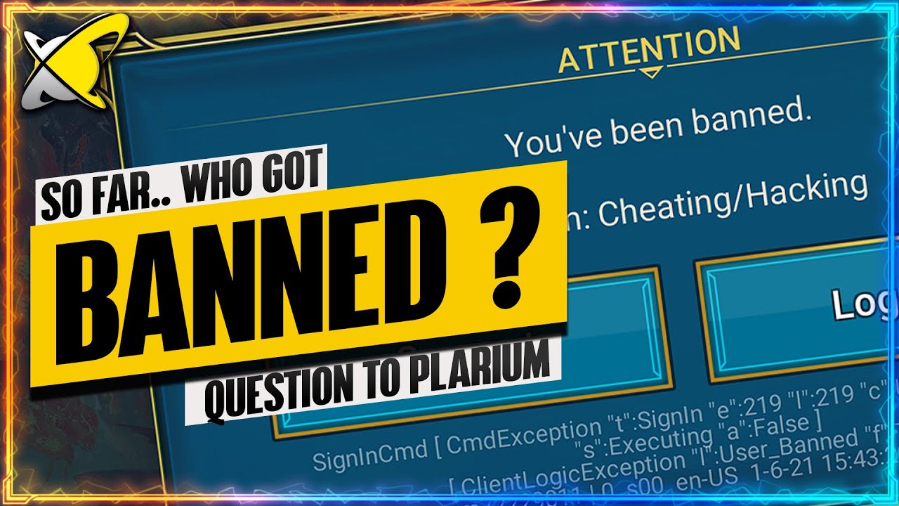 WHO GOT BANNED SO FAR !? | 