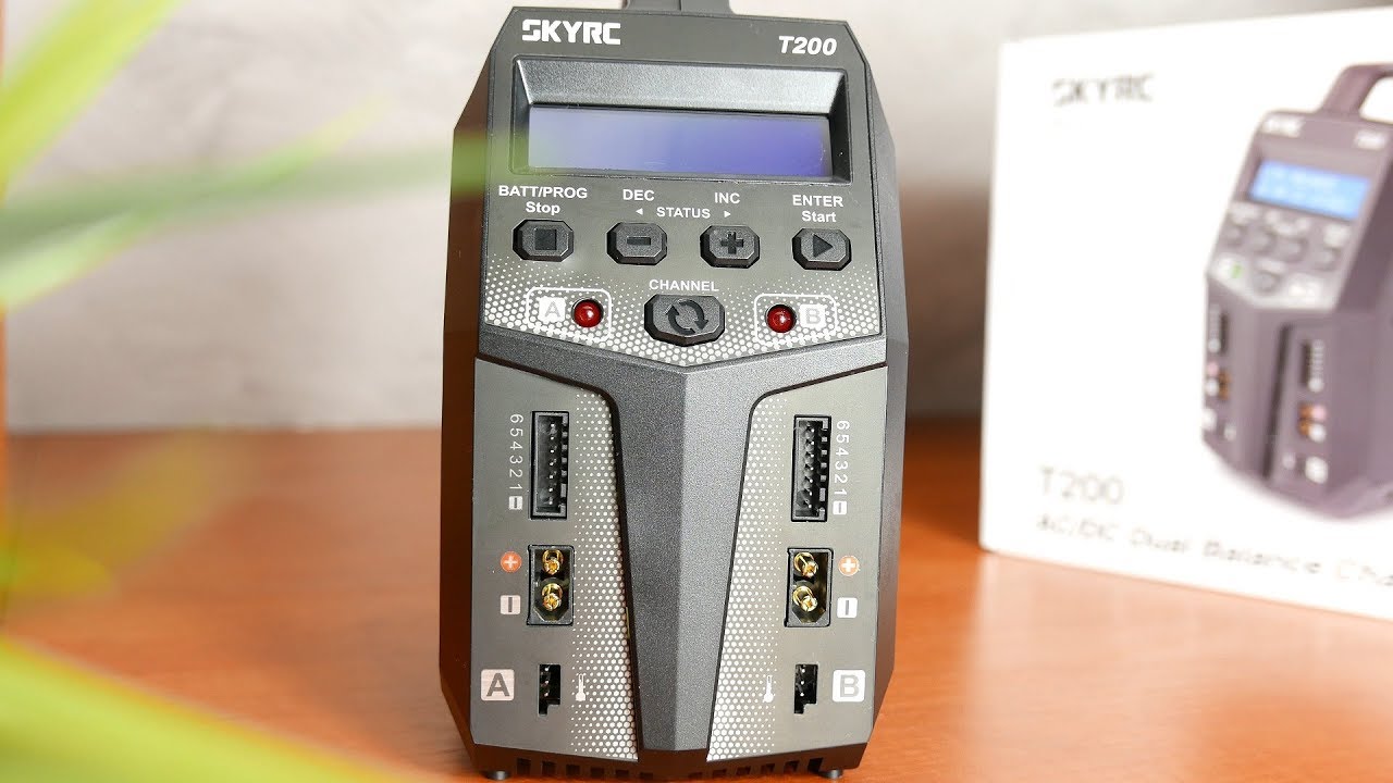 SkyRC T200 ⚡ Dobra ładowarka do akumulatorów Lipo / Li ion Ni-CD Ni-Mh itd