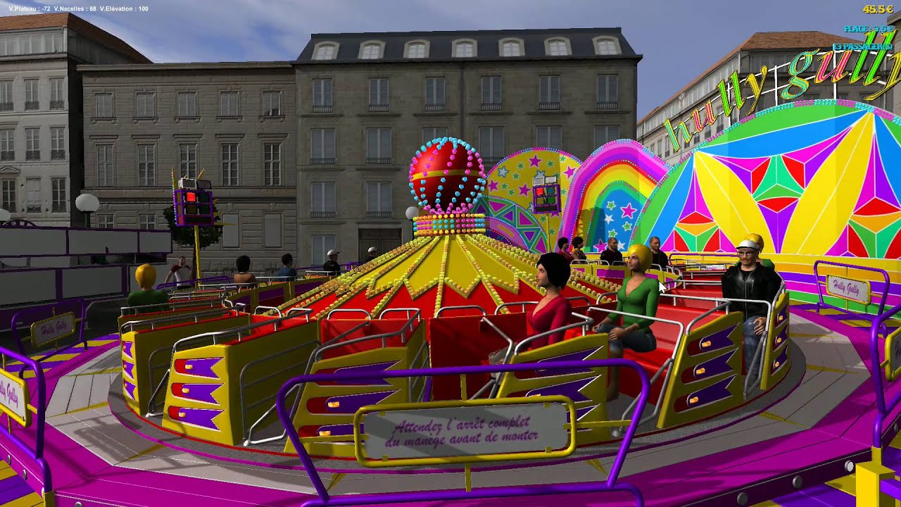TV hully gully ride sim