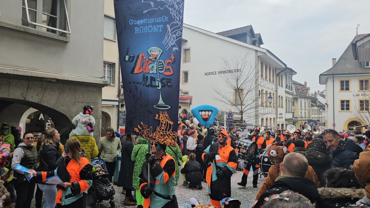 Carnaval d'Estavayer 2025, cortège des enfants