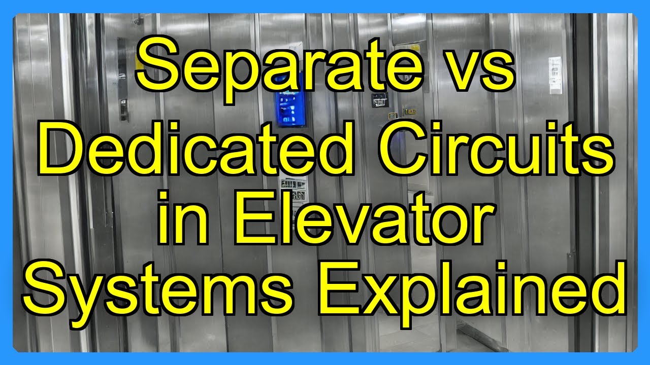 Separate vs Dedicated Circuits in Elevator Systems Explained